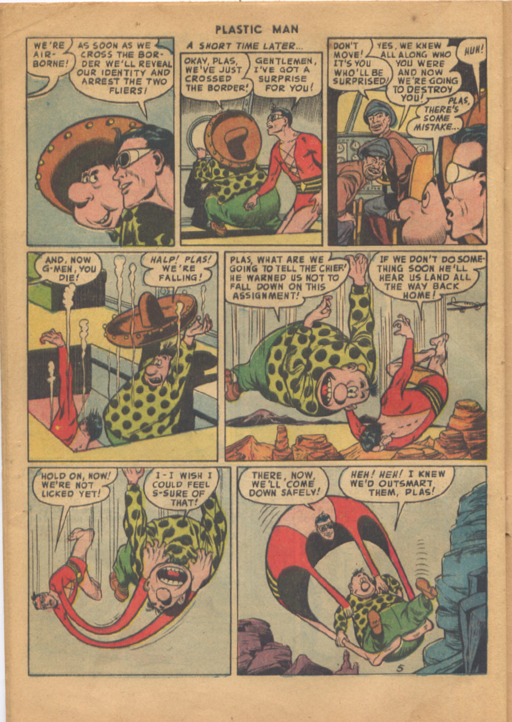 Read online Plastic Man (1943) comic -  Issue #48 - 30