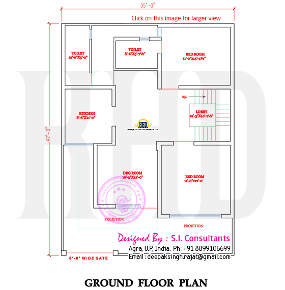 indian plan floor style flat plans north roof india kerala ground designs keralahousedesigns bedroom square houses modern small feet