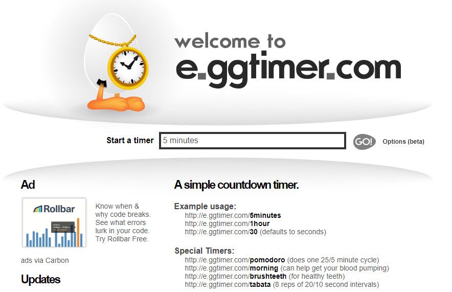 online 15 minute timer