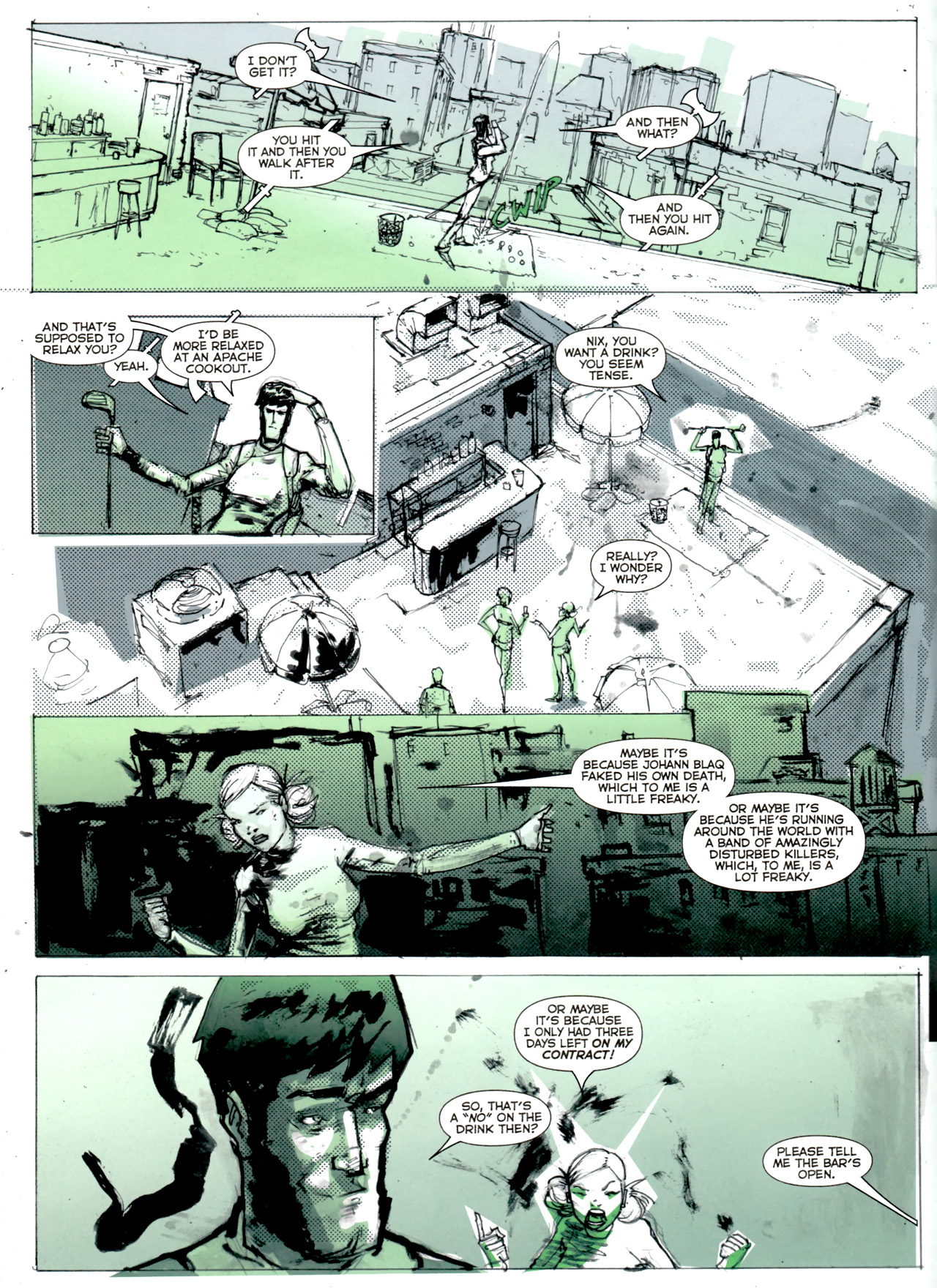 Read online Cowboy Ninja Viking comic -  Issue #3 - 6