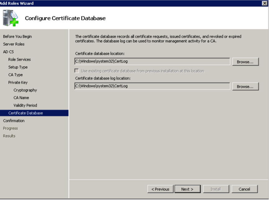 Certificate services установка. Центр сертификации Windows Server. Установка центра сертификации Microsoft. Центре сертификации для Active Directory.