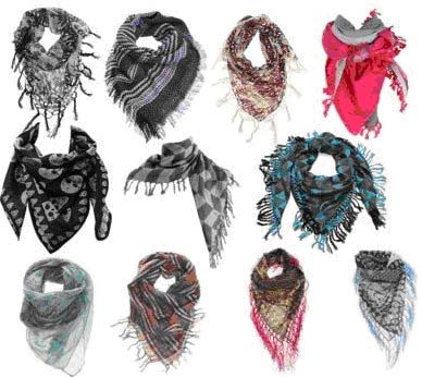 Resultado de imagem para keffiyeh como usar