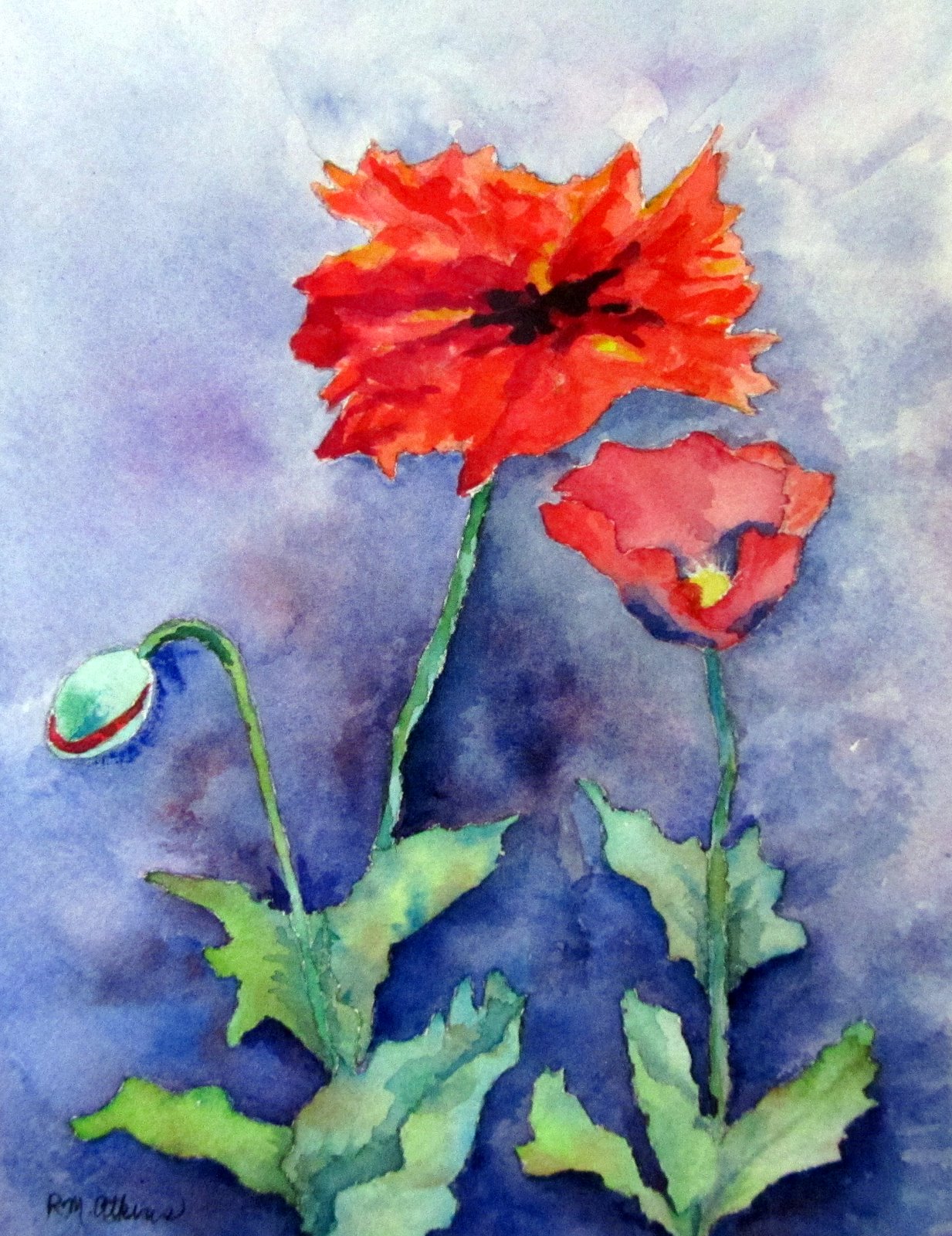 Artists on the Loose: Poppies