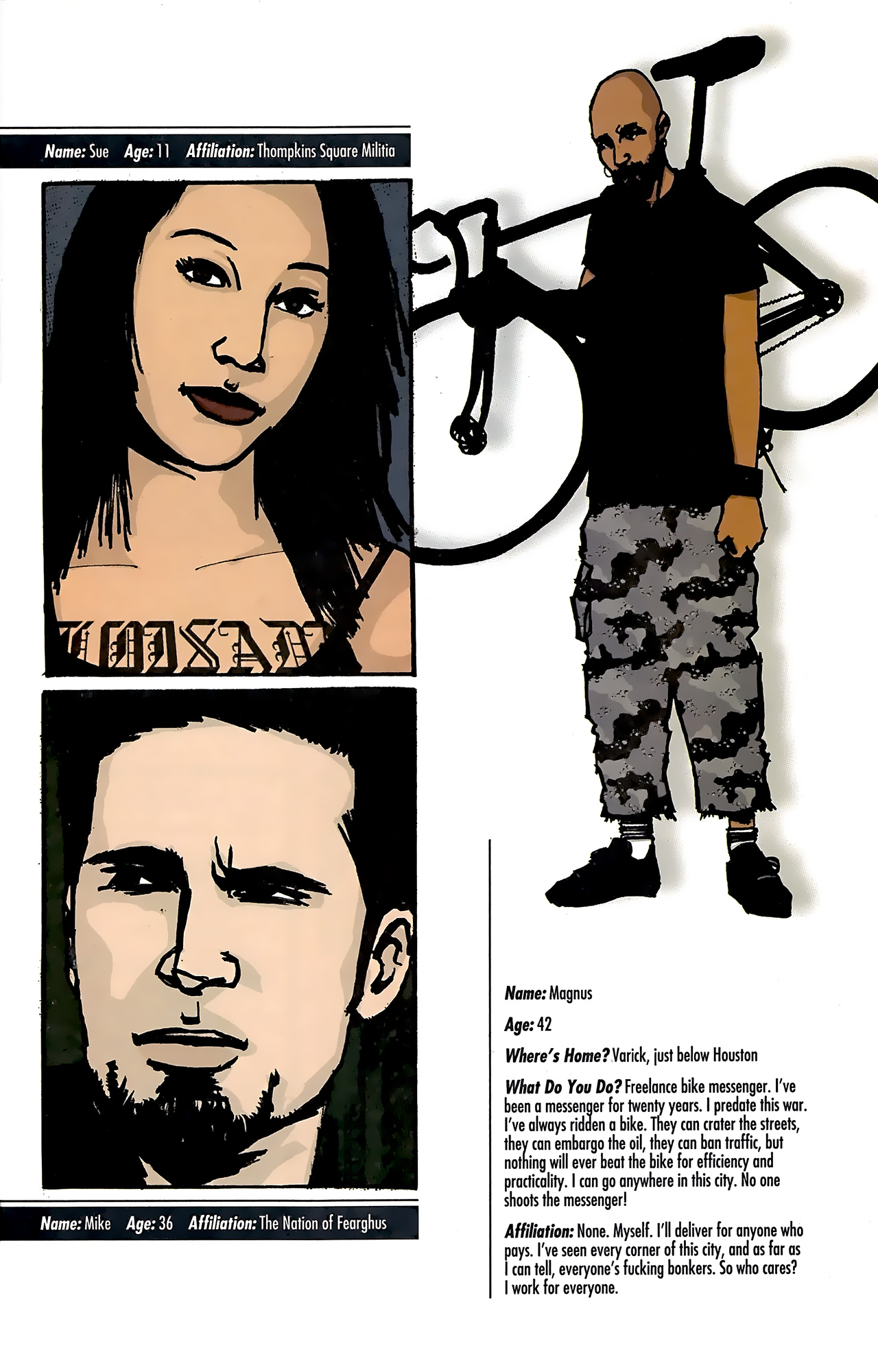 Read online DMZ (2006) comic -  Issue #12 - 14