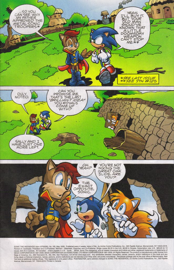 Read online Sonic The Hedgehog comic -  Issue #160 - 3