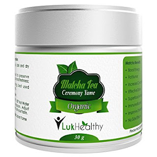 LukHealthy Premium Matcha Tea Powder 30g  Right Balance of Energy  Free eBook  Highest Japanese Ceremonial Grade  Double Sealed Protection  Packed Full Of Nutrients  Hand Picked  Beautiful Green Colour  Suitable For Using In Smoothies Baking And Cooking  Using Only First Plucking Of Green Tea Leaves  100 Money Back Guarantee