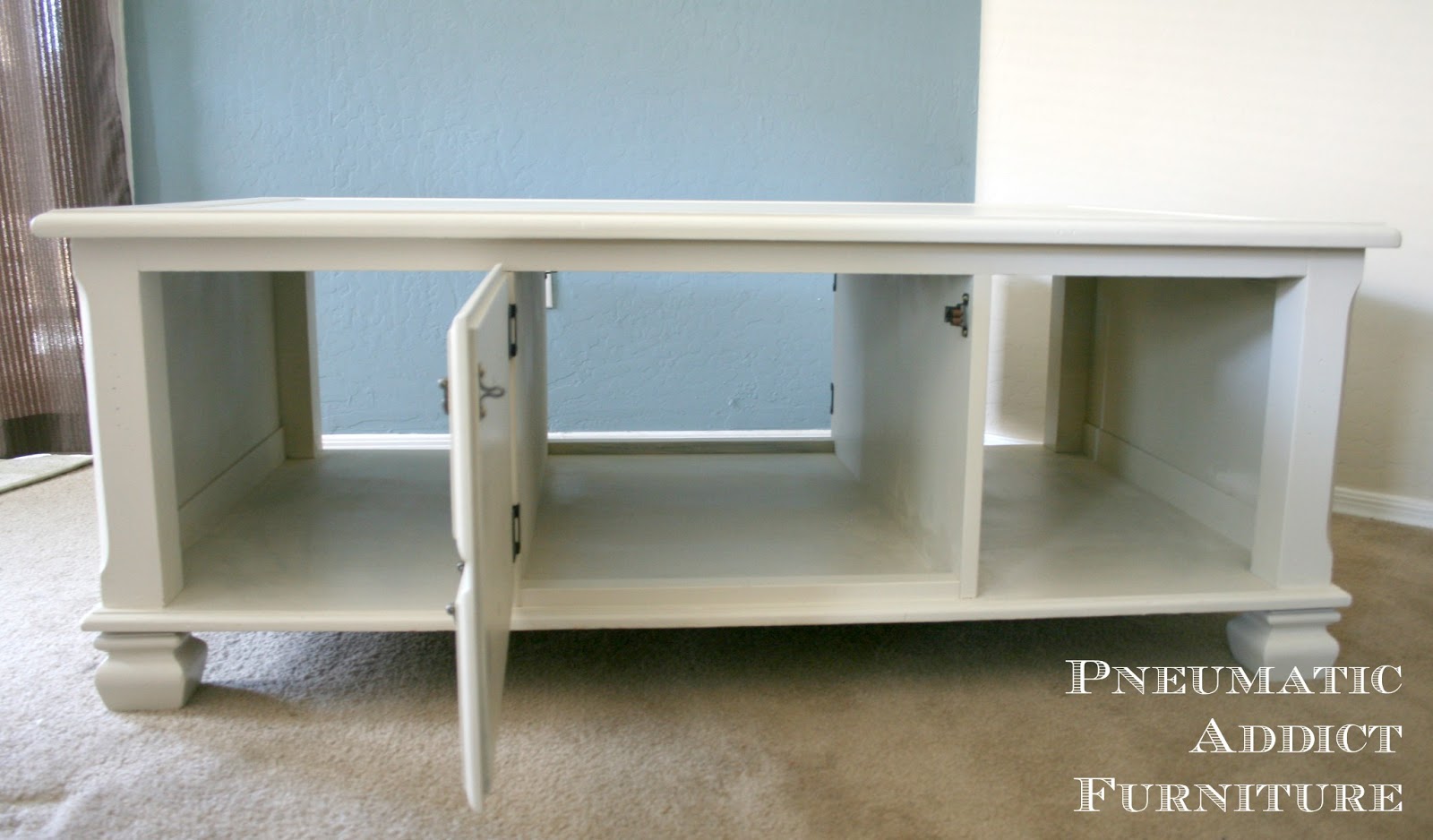 CottageStyle Coffee Table Transformation Pneumatic Addict