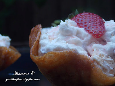 Eton Mess In Cosulete Brandy Snap