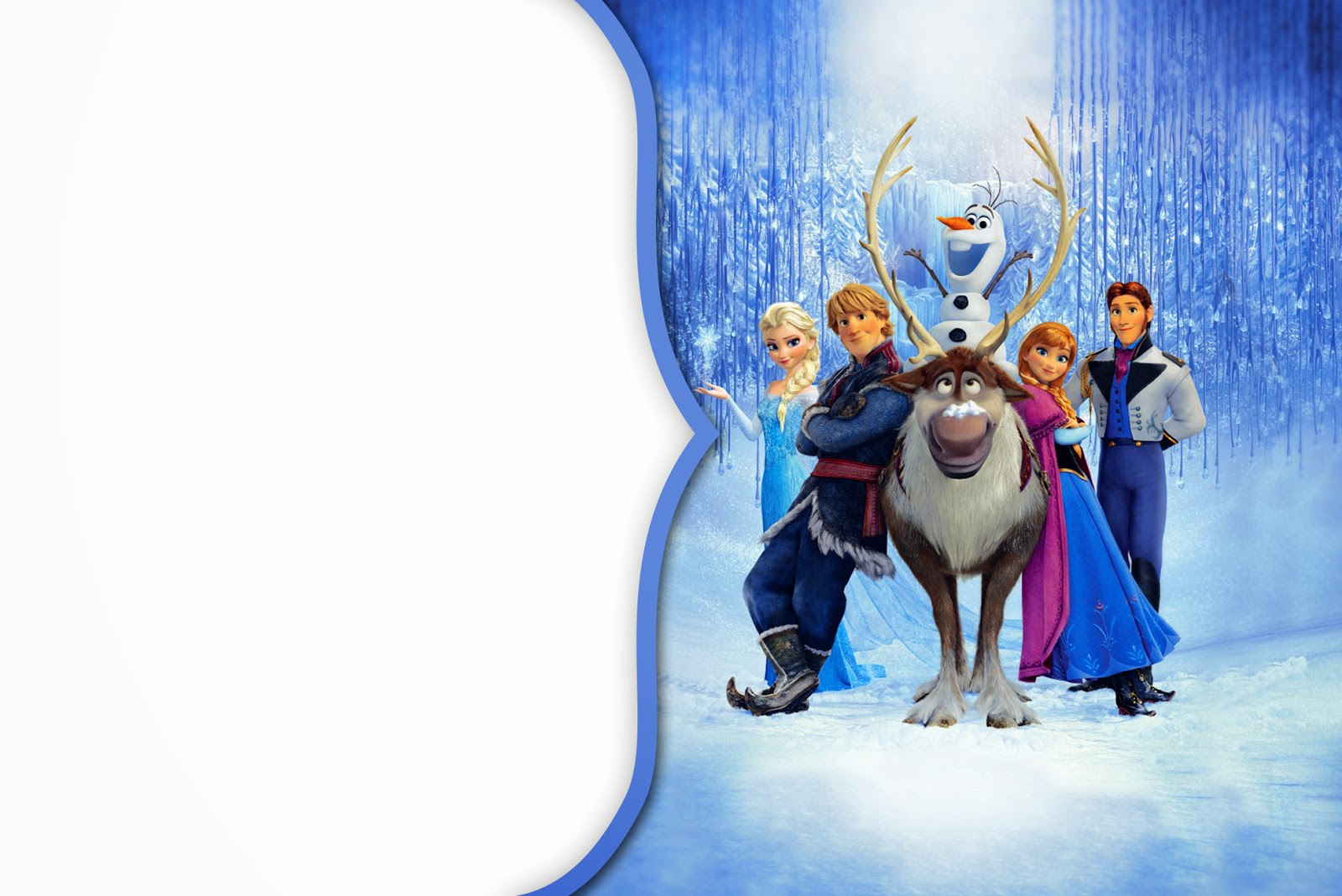 Invitaciones Frozen 2