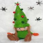 PATRON GRATIS DUENDE ARBOL DE NAVIDAD AMIGURUMI 22035