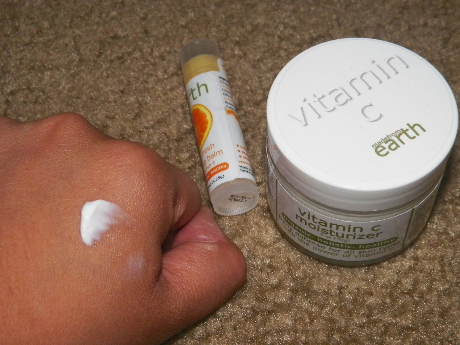 mygreatfinds Made By Earth Vitamin C Moisturizer Review + Giveaway 5/