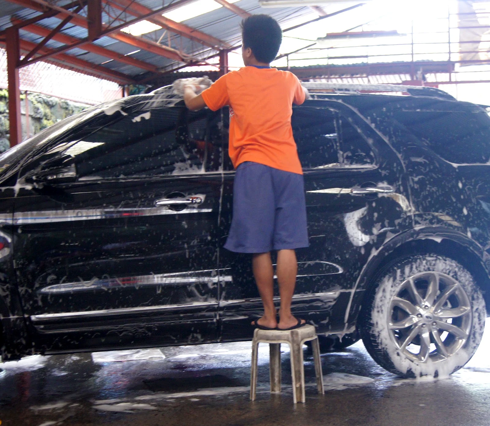 Captivating Car Wash Over Paint Price Philippines Artwork Illustration
