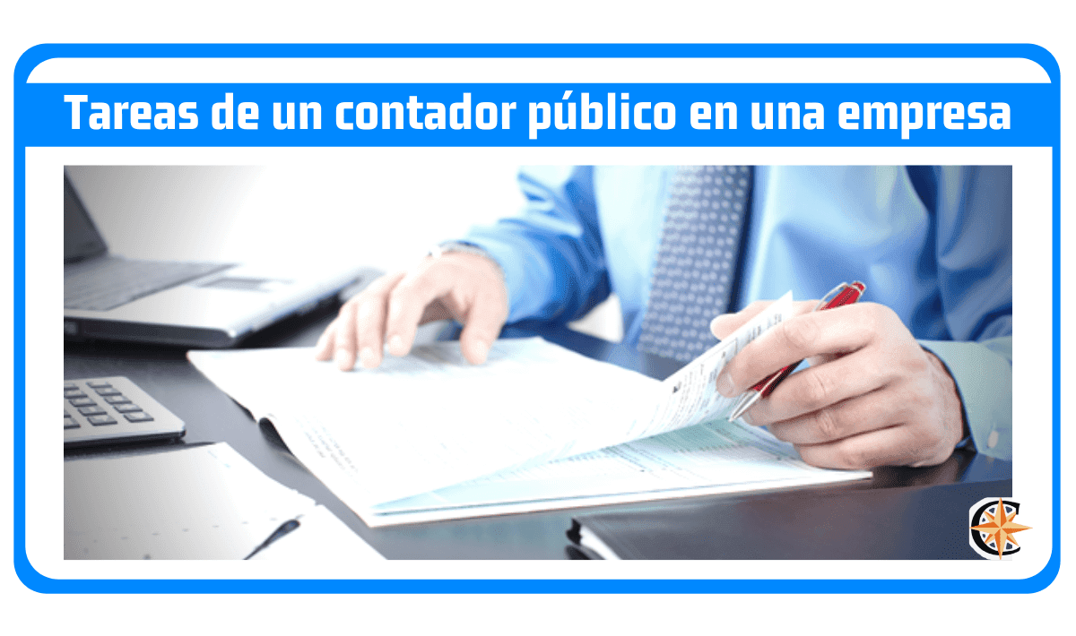 Tareas de un contador público en una empresa