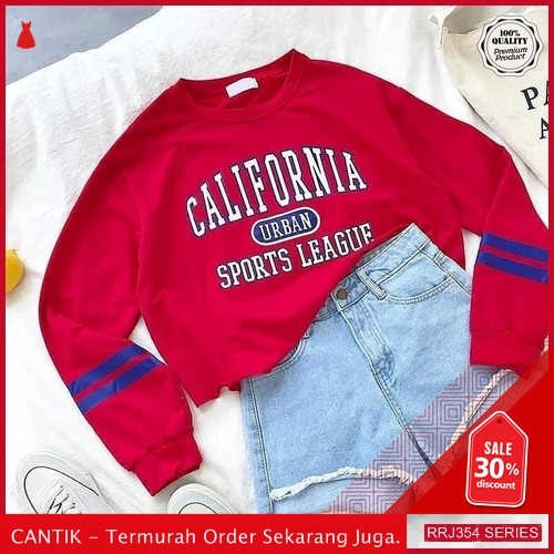 Jual RRJ354O124 Outerwear California Sweater Wanita Sf Terbaru Trendy BMGShop