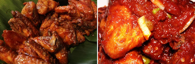 ayam masak madu ayam masak merah wedding food