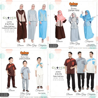 Koleksi Sarimbit Family Terbaru Clover Clothing & Thaluna Zamian Series