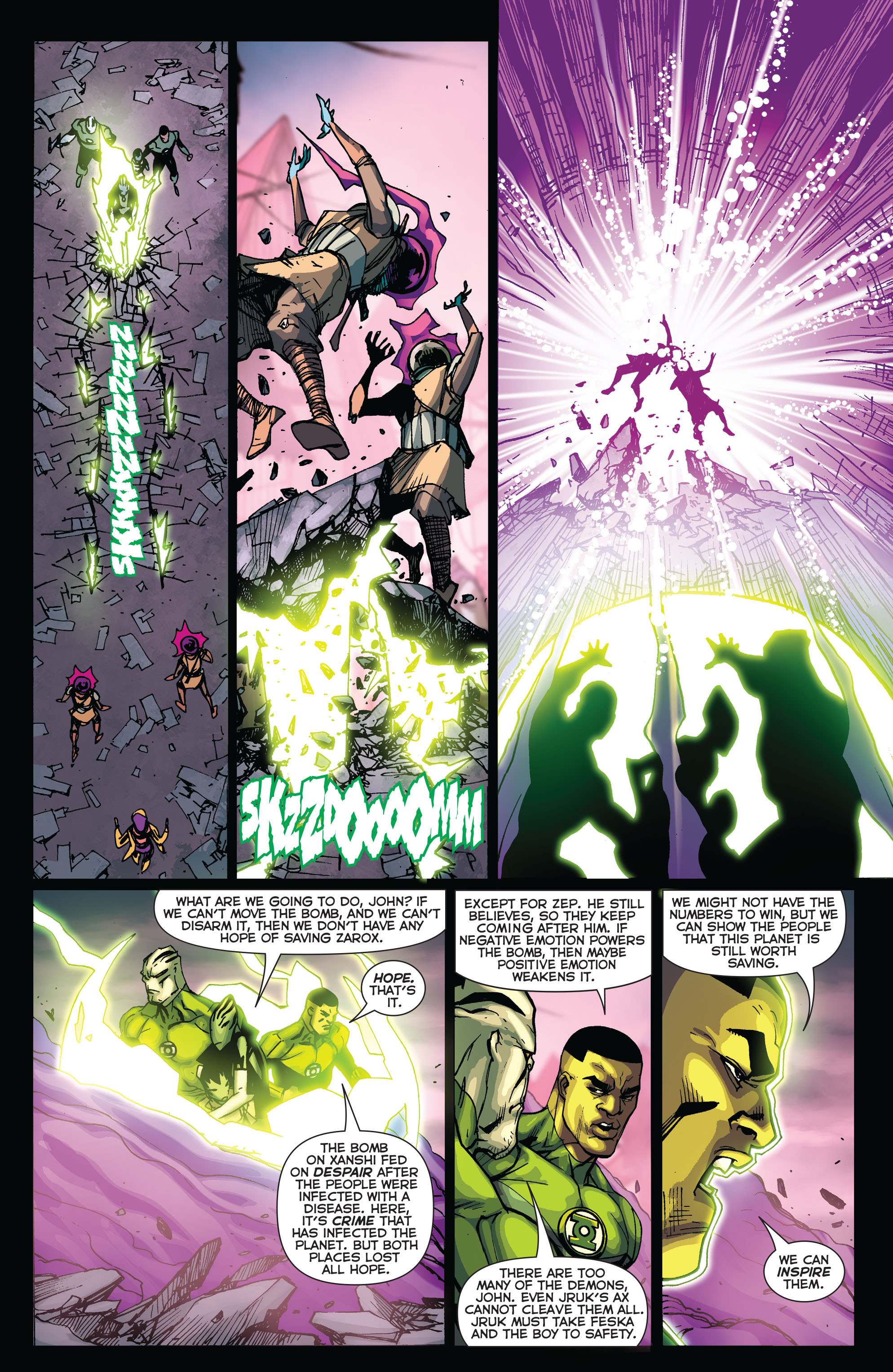 Read online Green Lantern Corps (2011) comic -  Issue #40 - 16