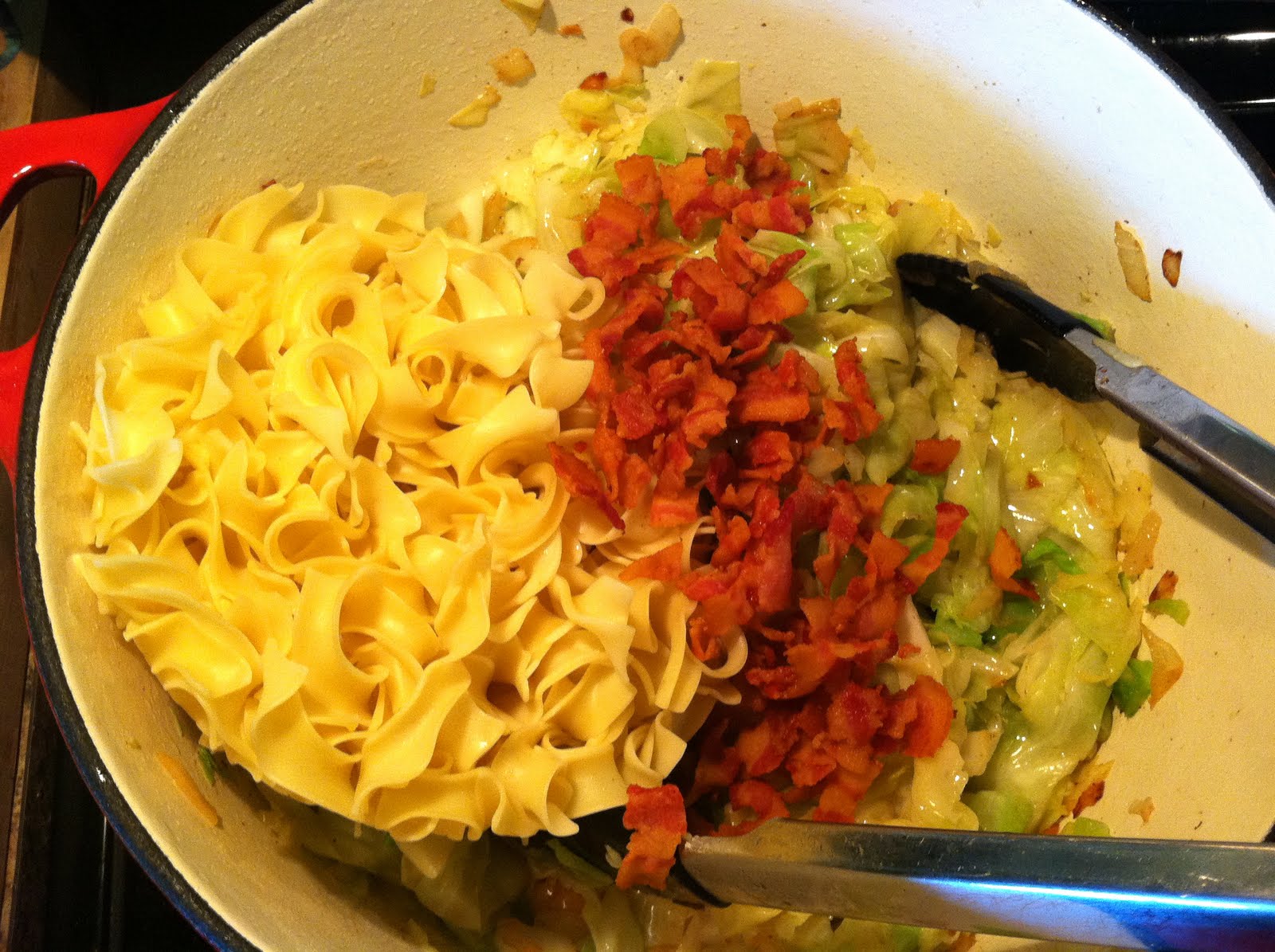 For the love of Food Triple D Hungarian Cabbage & Noodles