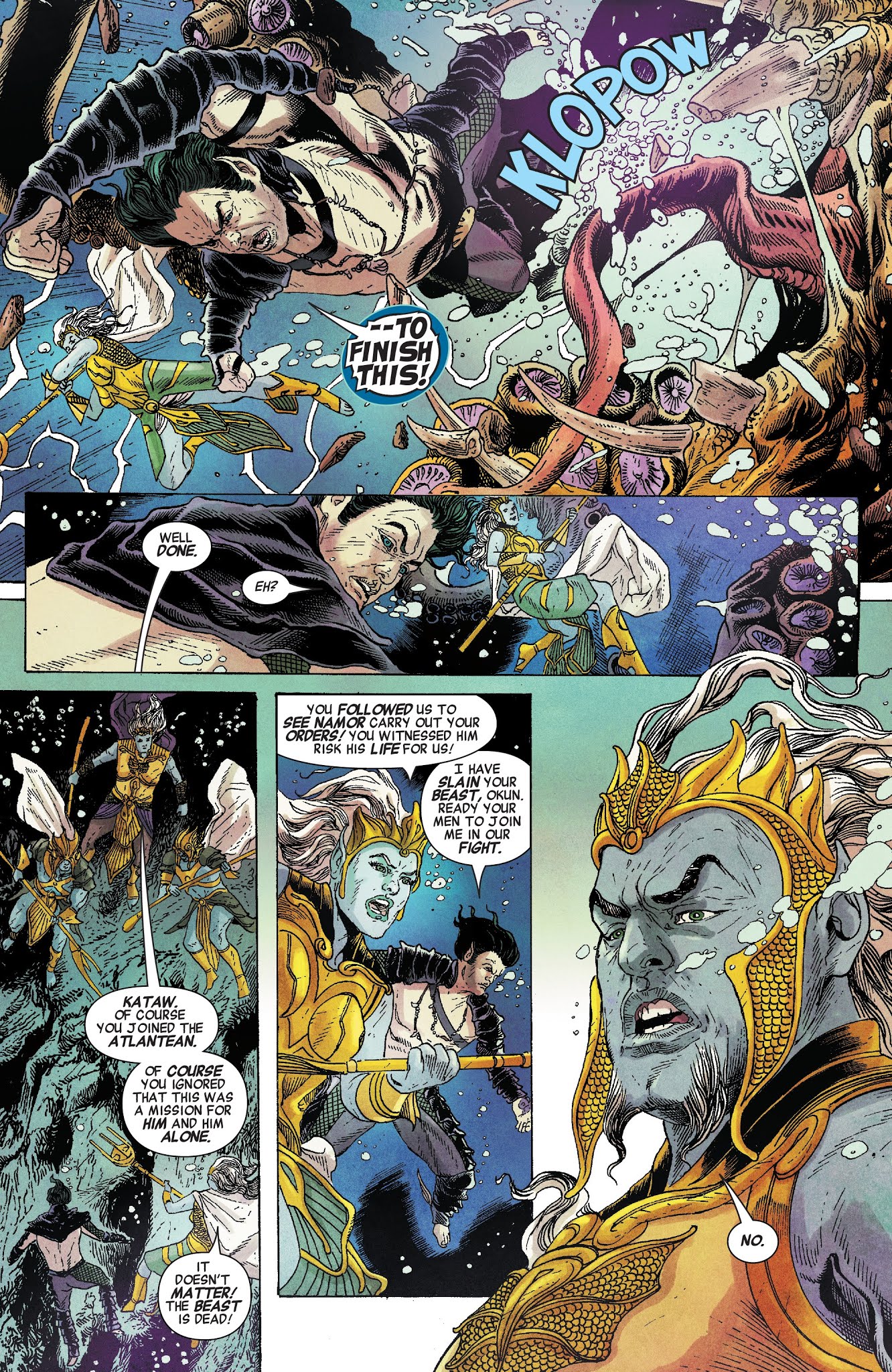 Read online Namor: The Best Defense comic -  Issue # Full - 23