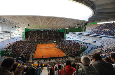 Copa Davis 2011 estadio Olimpico de la Cartuja de Sevilla