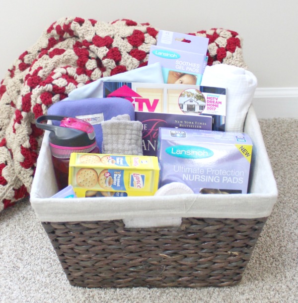 Laura's Plans Essential breastfeeding supplies How I organized my