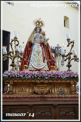 Resultado de imagen de Virgen del Rosario (Patrona de Capataces y Costaleros) | Jerez