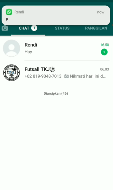 cara membuat notifikasi wa seperti iphone di hp android tanpa root