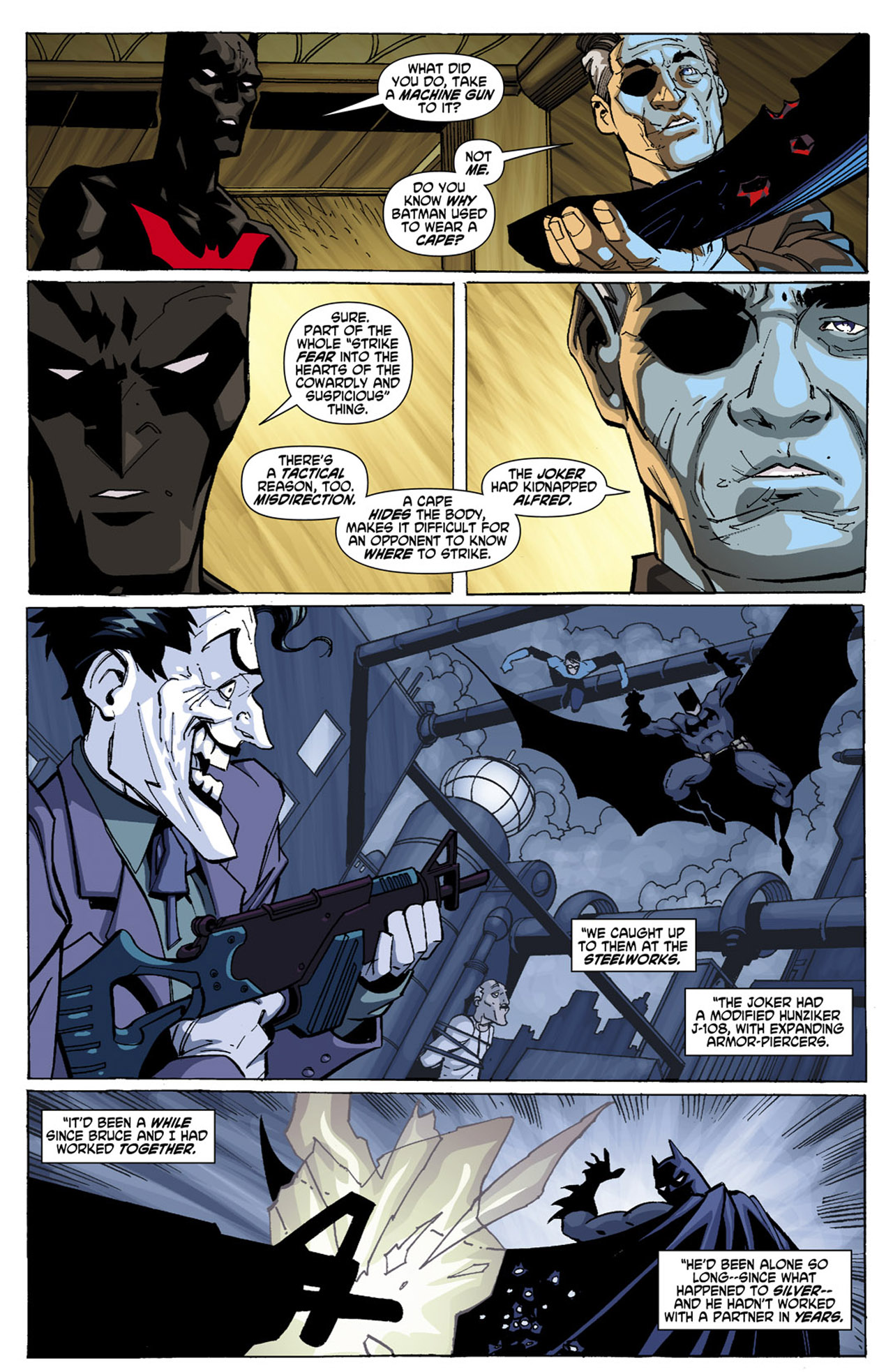 Read online Batman Beyond (2010) comic -  Issue #4 - 15
