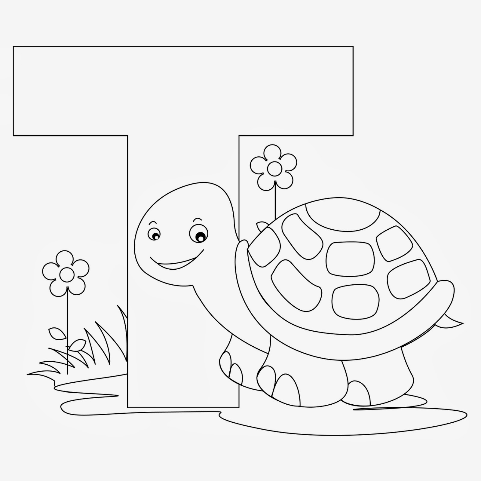Abc Coloring Sheets Printable coloring pages