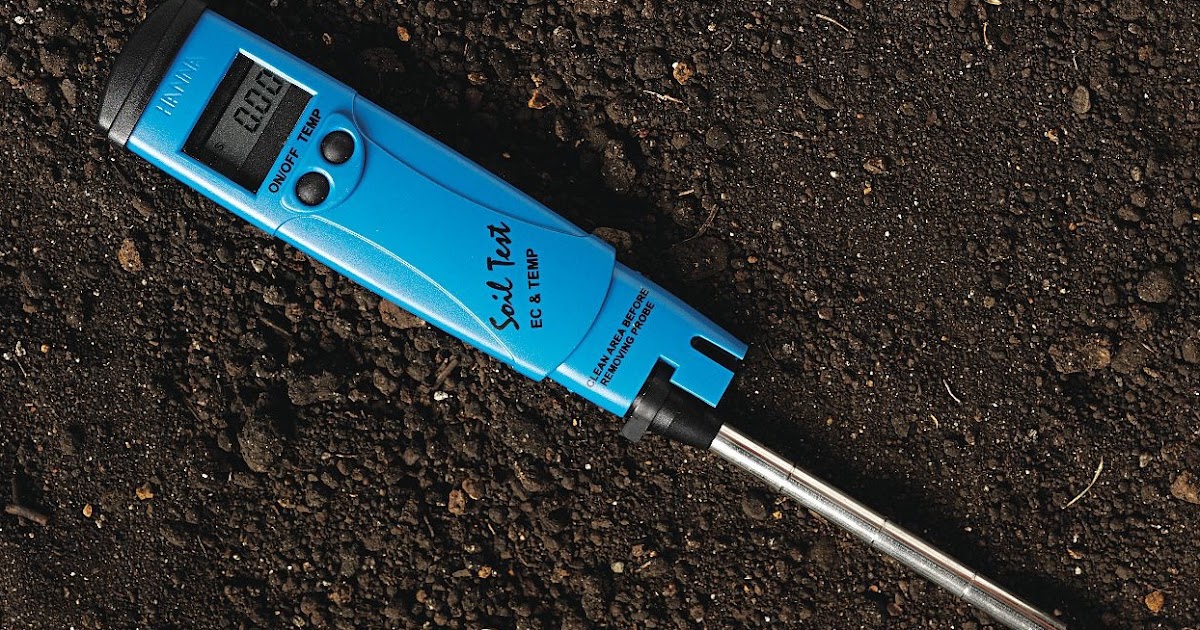 HANNA HI 98331 Soil Test™ Direct Soil EC Tester Darmatek Alat Ukur