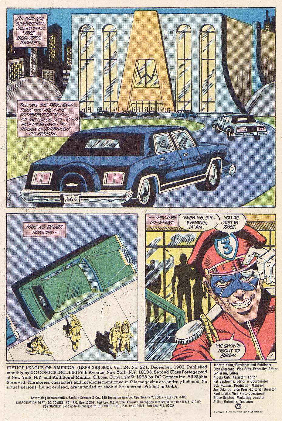Read online Justice League of America (1960) comic - Issue #221 - 2