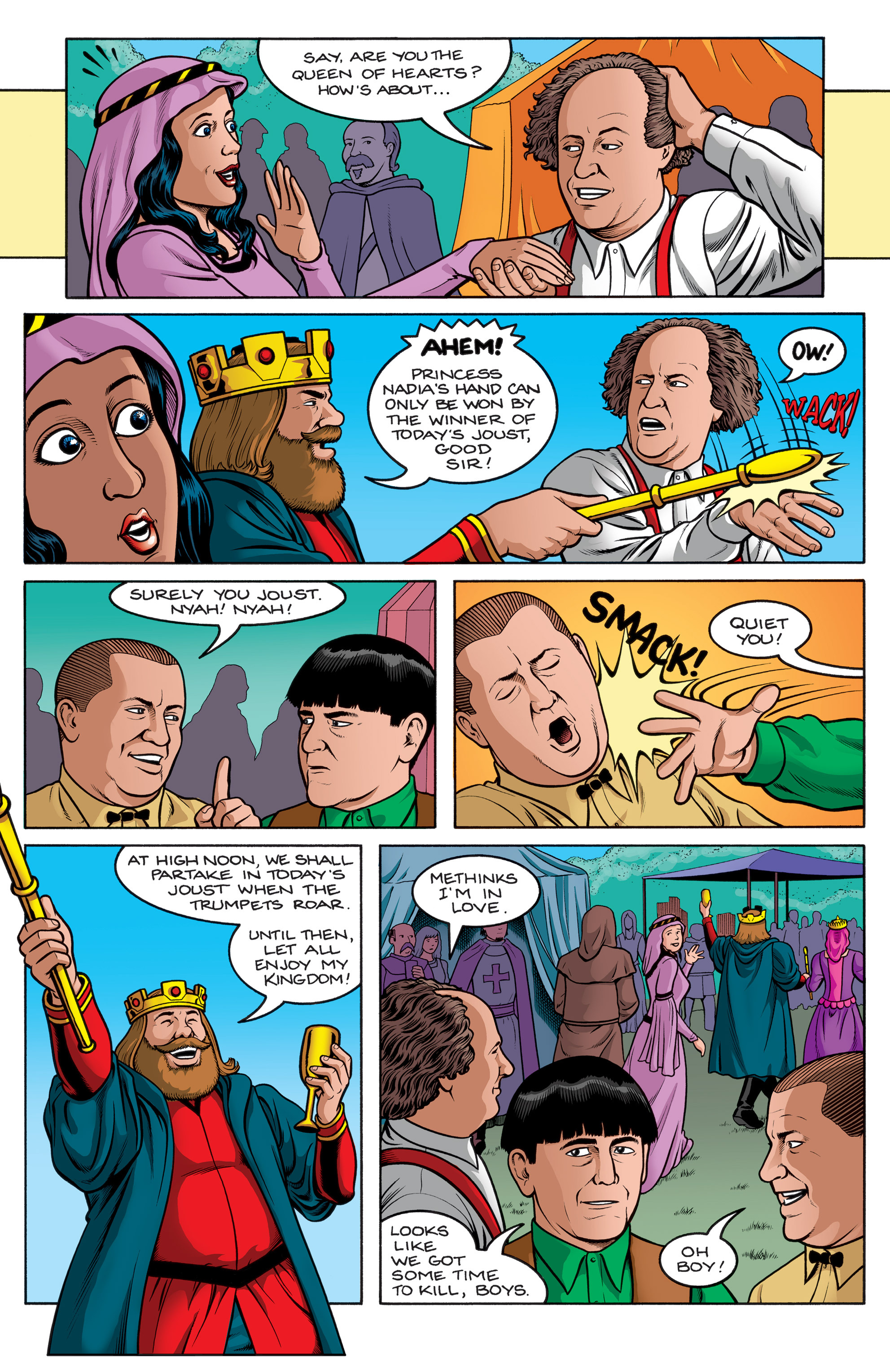 Read online The Three Stooges: April Fools' Day Special comic -  Issue # Full - 7