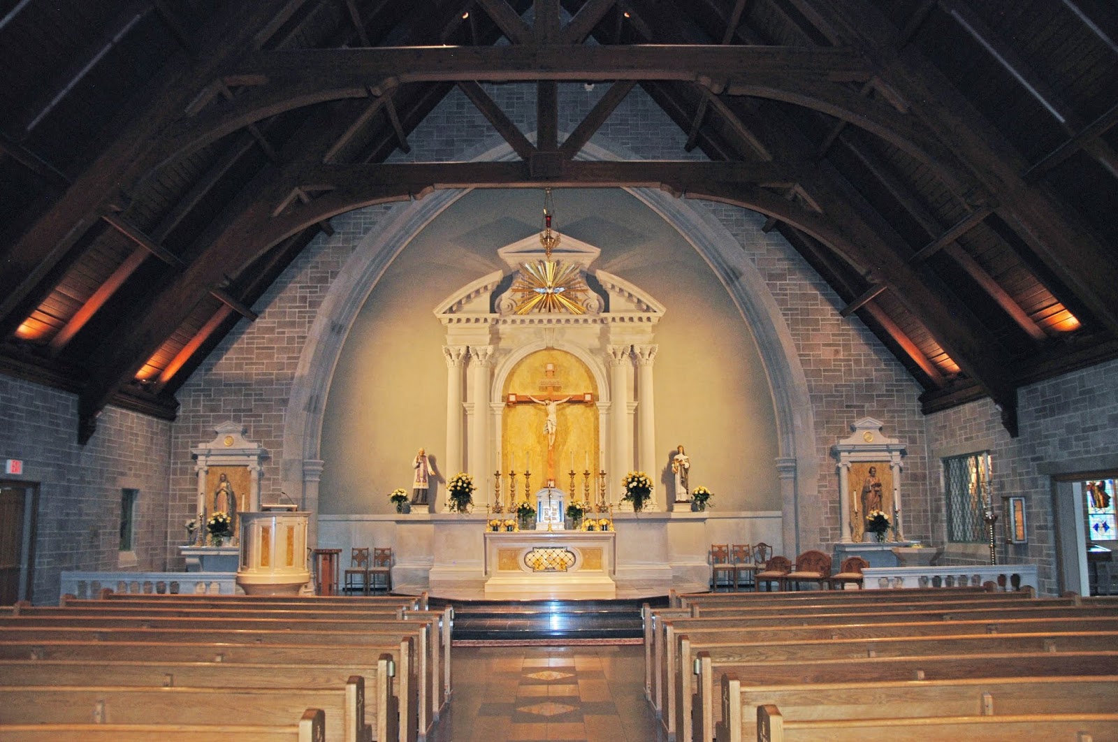 New Liturgical Movement The Restoration and Dedication of St Catherine Parish in Trumbull, CT