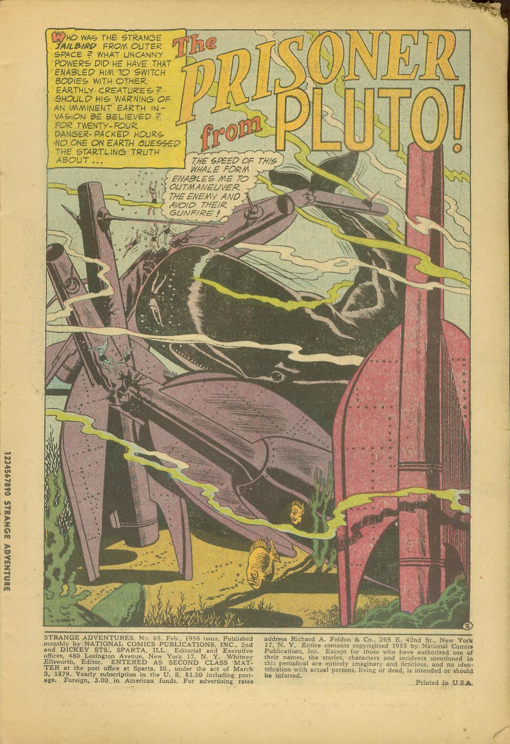 Read online Strange Adventures (1950) comic -  Issue #65 - 3