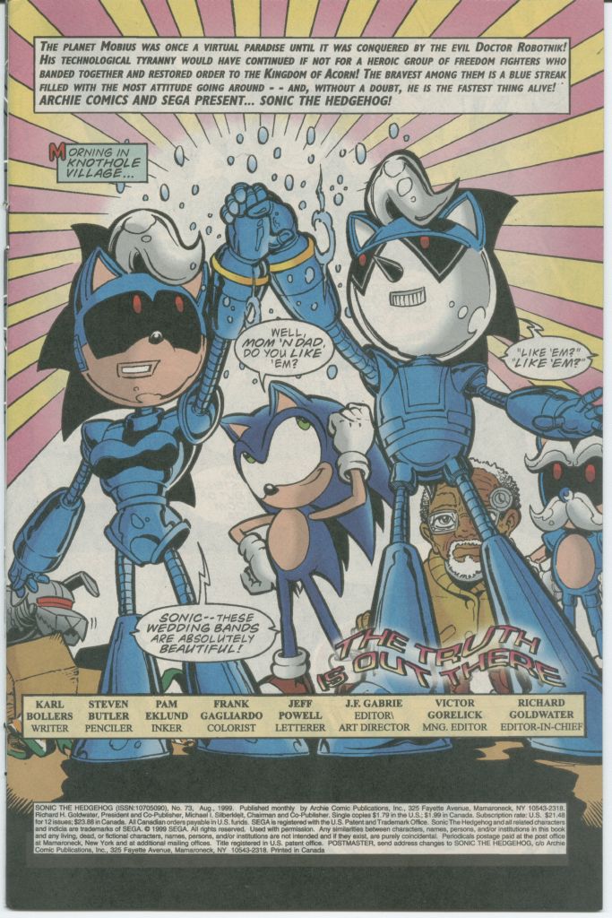 Read online Sonic The Hedgehog comic -  Issue #73 - 3