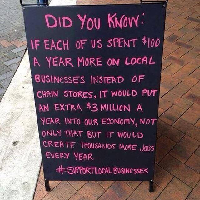 Support Your Local Businesses!