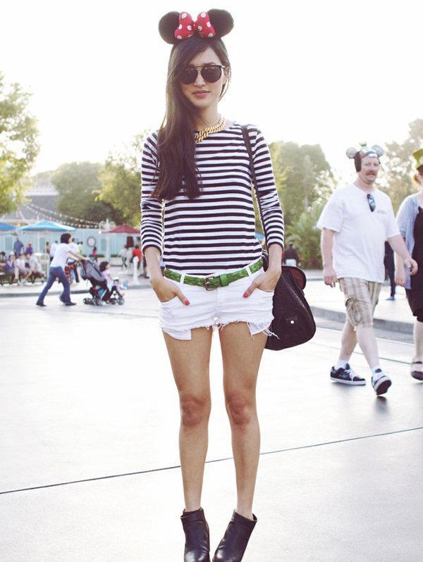 THE SHADY SIDE: street style inspiration: black and white nautical ...