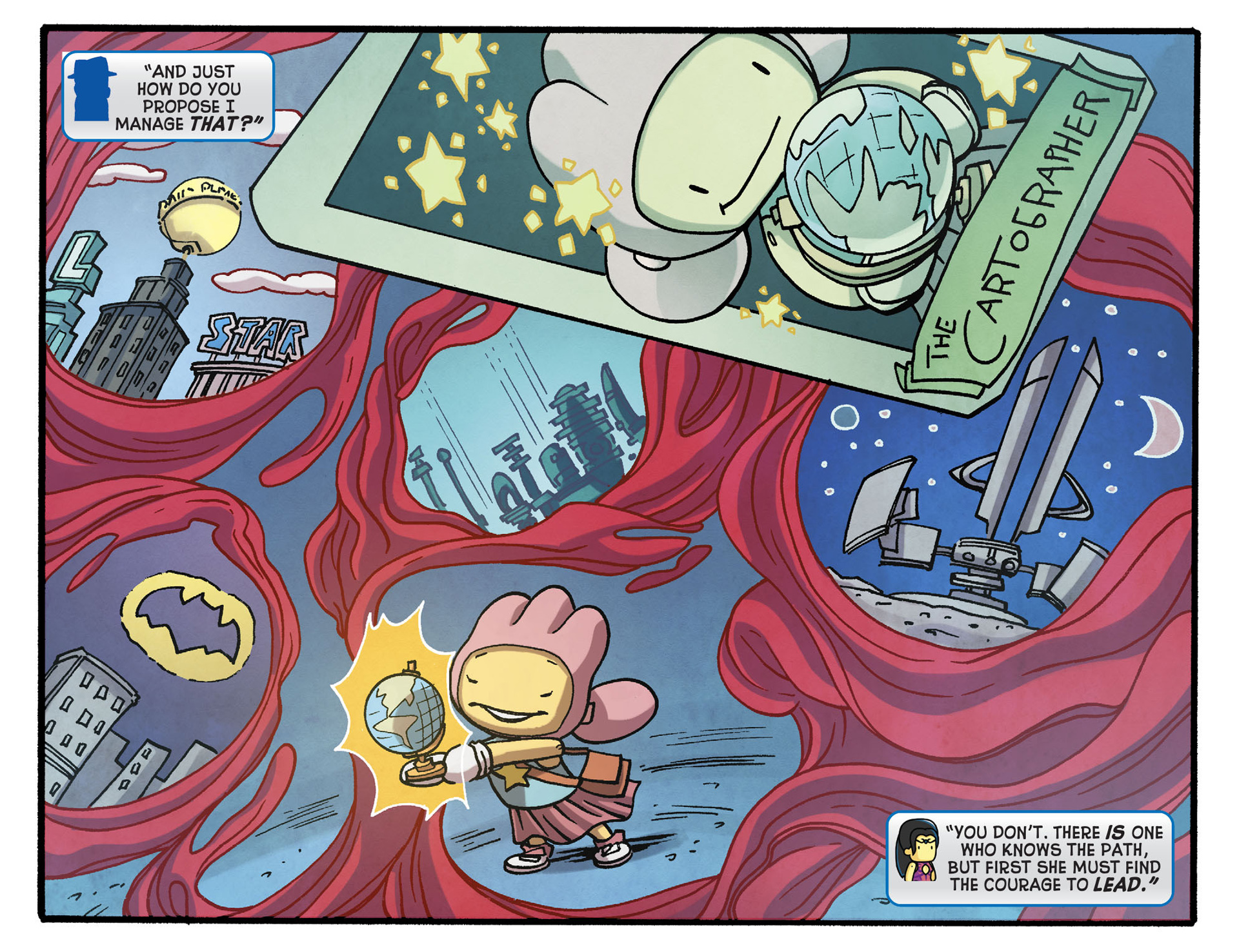 Read online Scribblenauts Unmasked: A Crisis of Imagination comic -  Issue #1 - 9