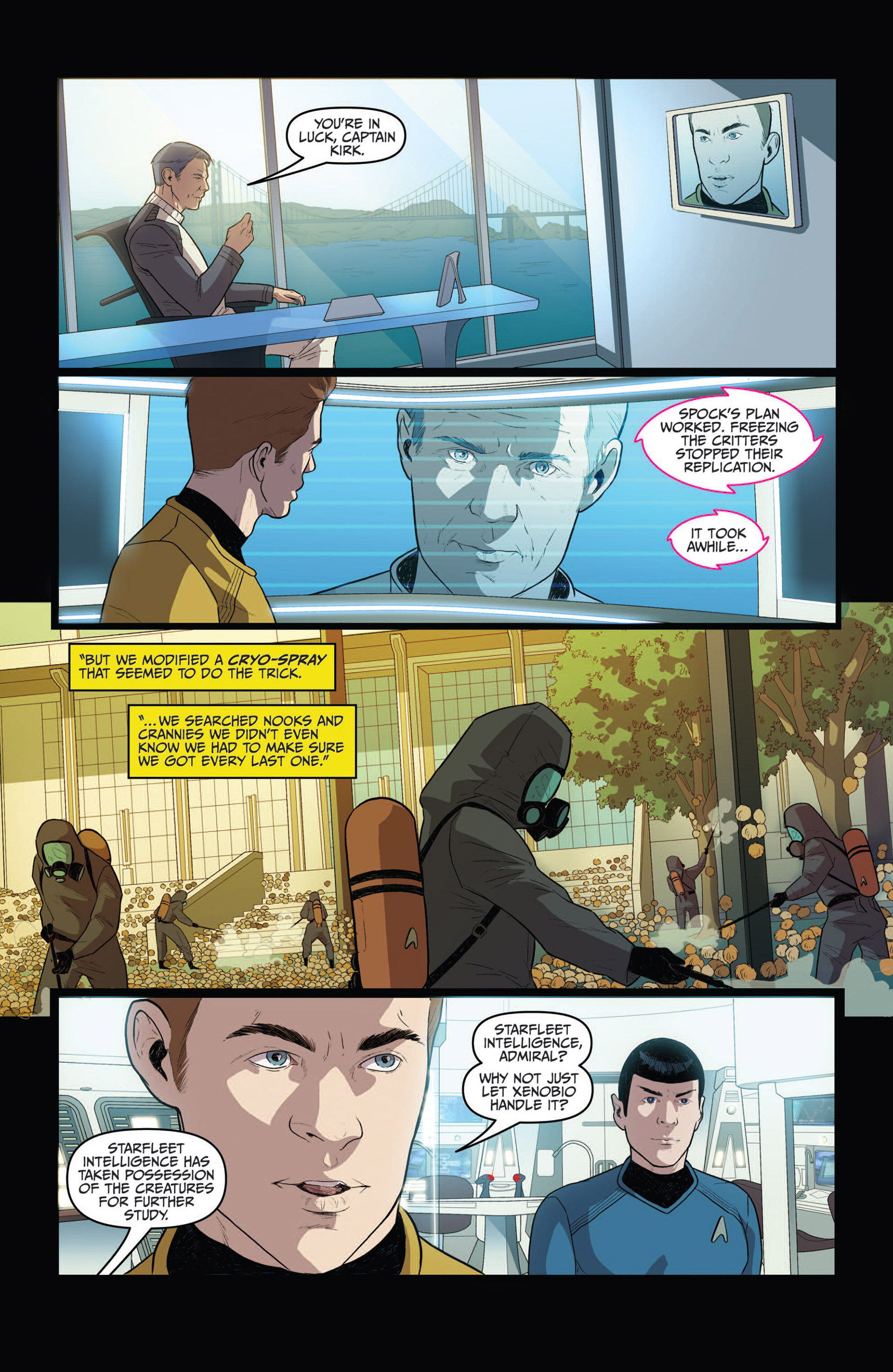 Read online Star Trek (2011) comic -  Issue #12 - 21