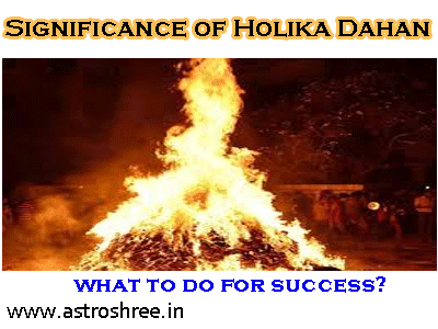 Holika Dahan Significance in Astrology