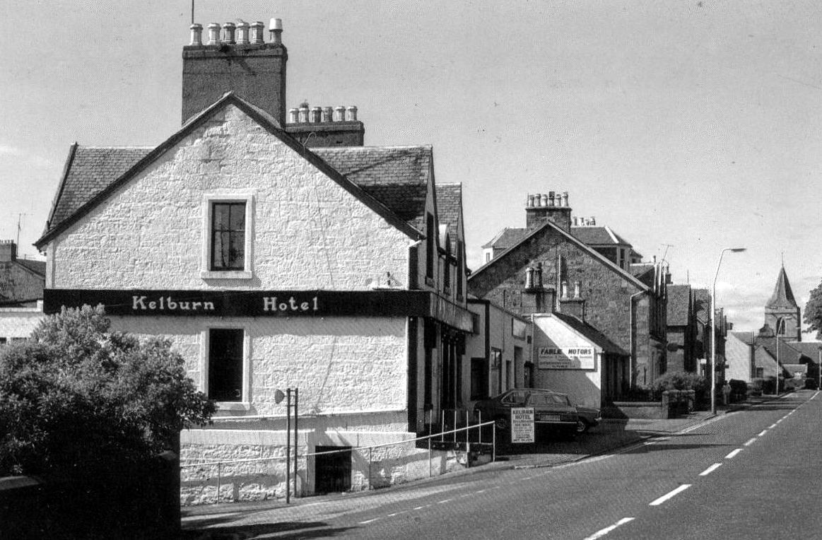 Tour Scotland Old Photograph Kelburn Hotel Fairlie Scotland