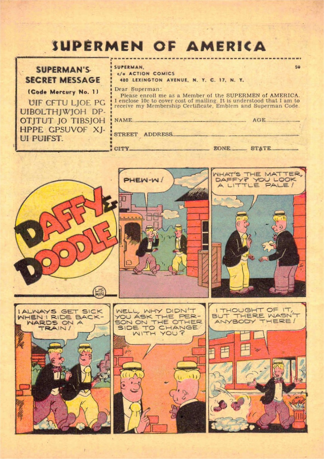 Read online Superman (1939) comic -  Issue #50 - 49