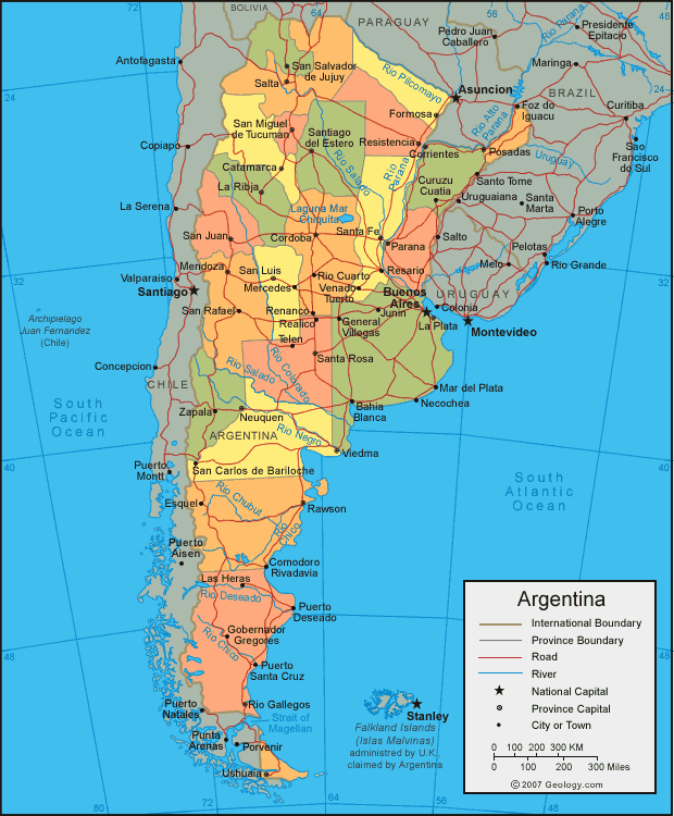 enero 2012 | Mapa de Argentina Completo
