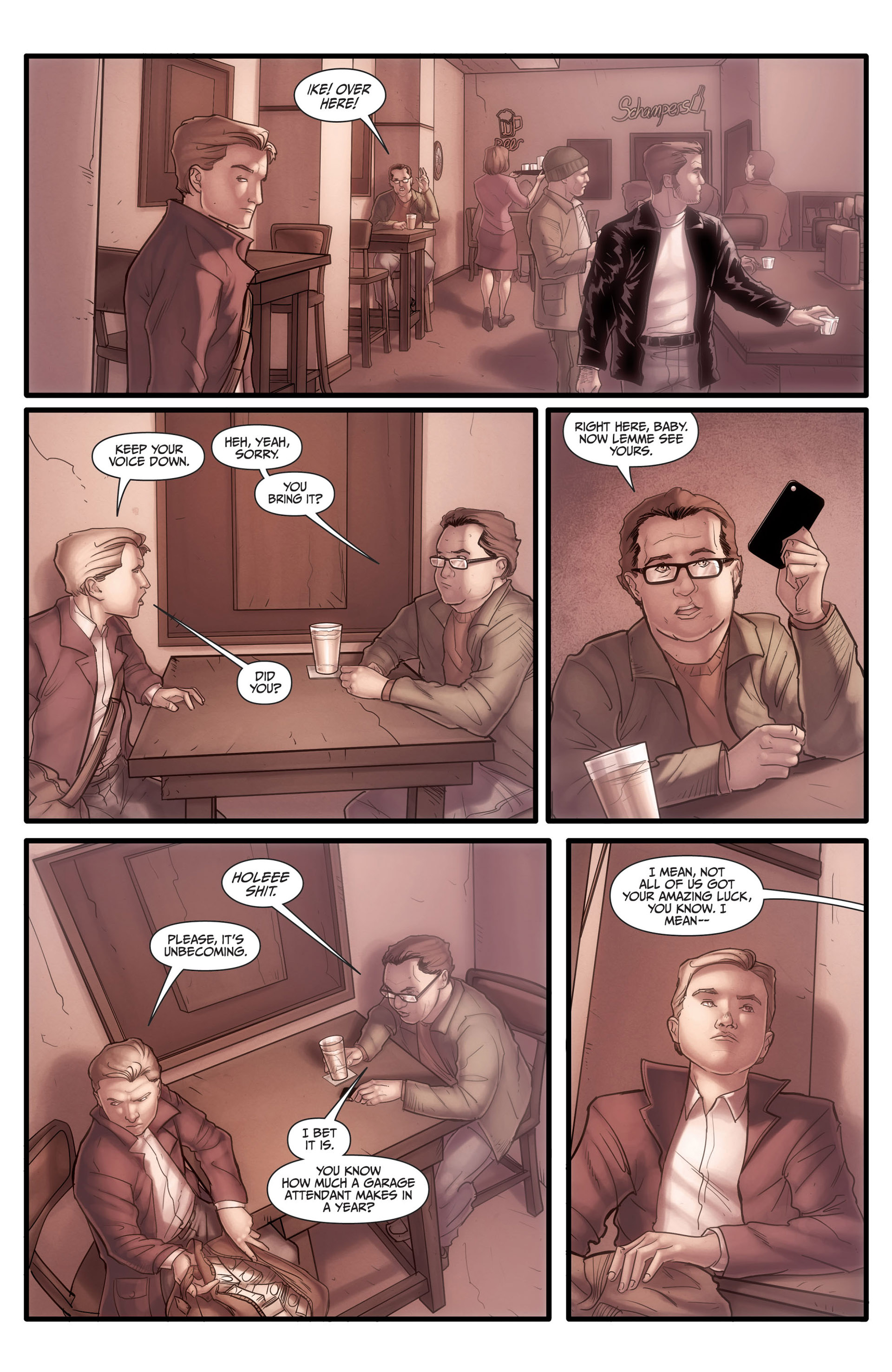 Read online Morning Glories comic -  Issue #11 - 23