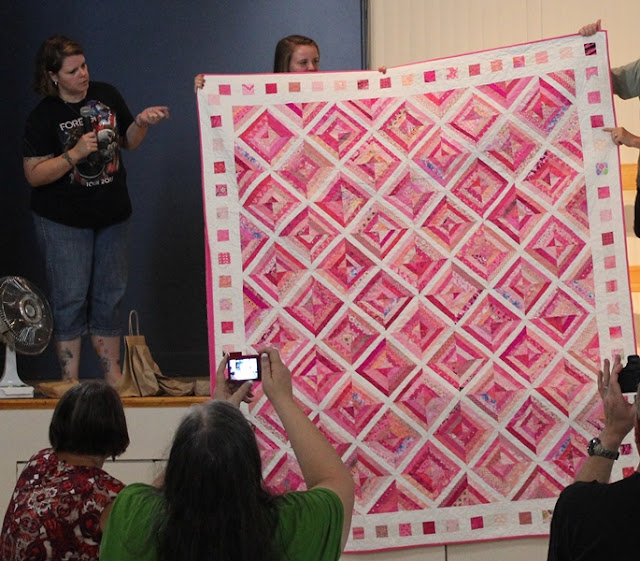 Tales from The Raspberry Rabbits Visit with the Cabin Branch Quilters' Part 1