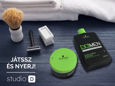 Nyerj Schwarzkopf 3D MEN ajándékcsomagot!