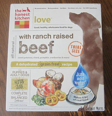 The Honest Kitchen Love with ranch raised beef