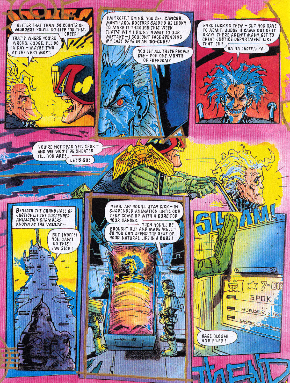 Read online Judge Dredd: The Complete Case Files comic -  Issue # TPB 12 (Part 2) - 226