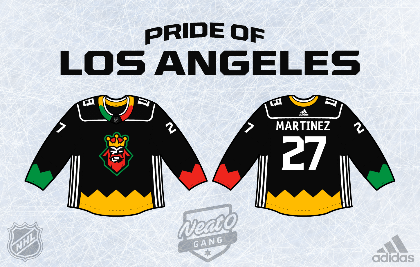 Sports Logo Spot: Adidas NHL Pride Series - LA Kings