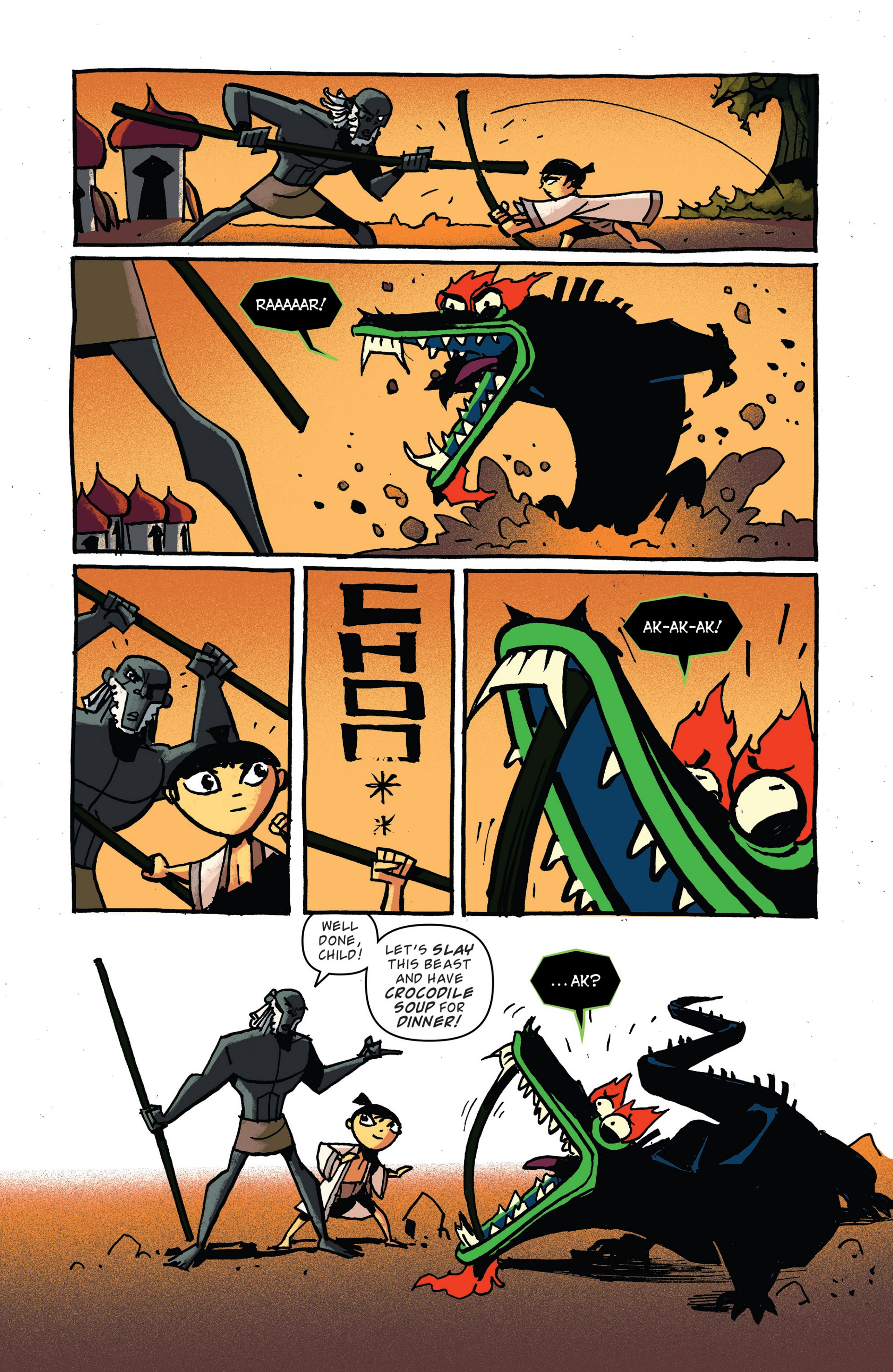 Read online Samurai Jack comic -  Issue #10 - 17